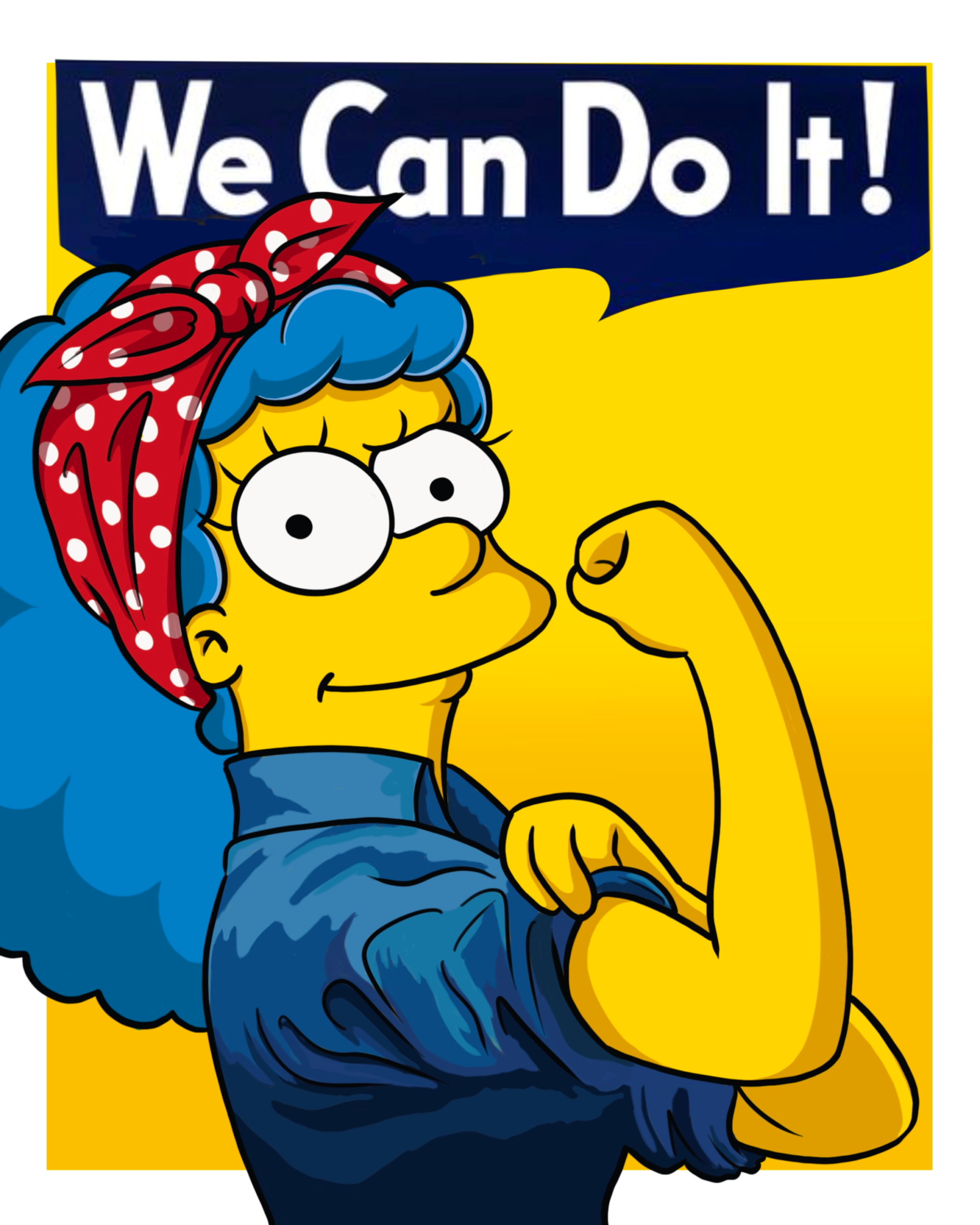 Marge Can Do It - Signed Print