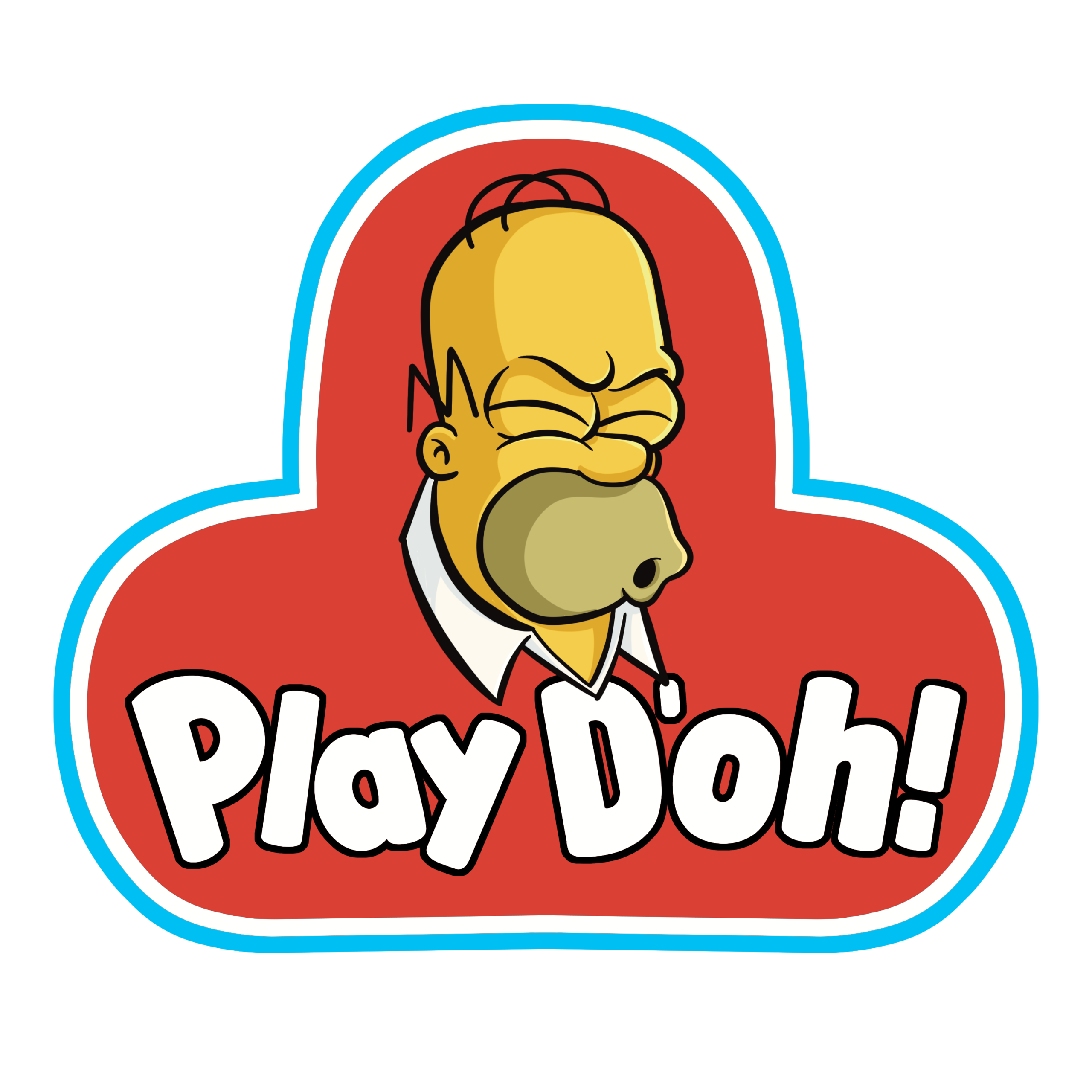 Play D'oh - Sticker