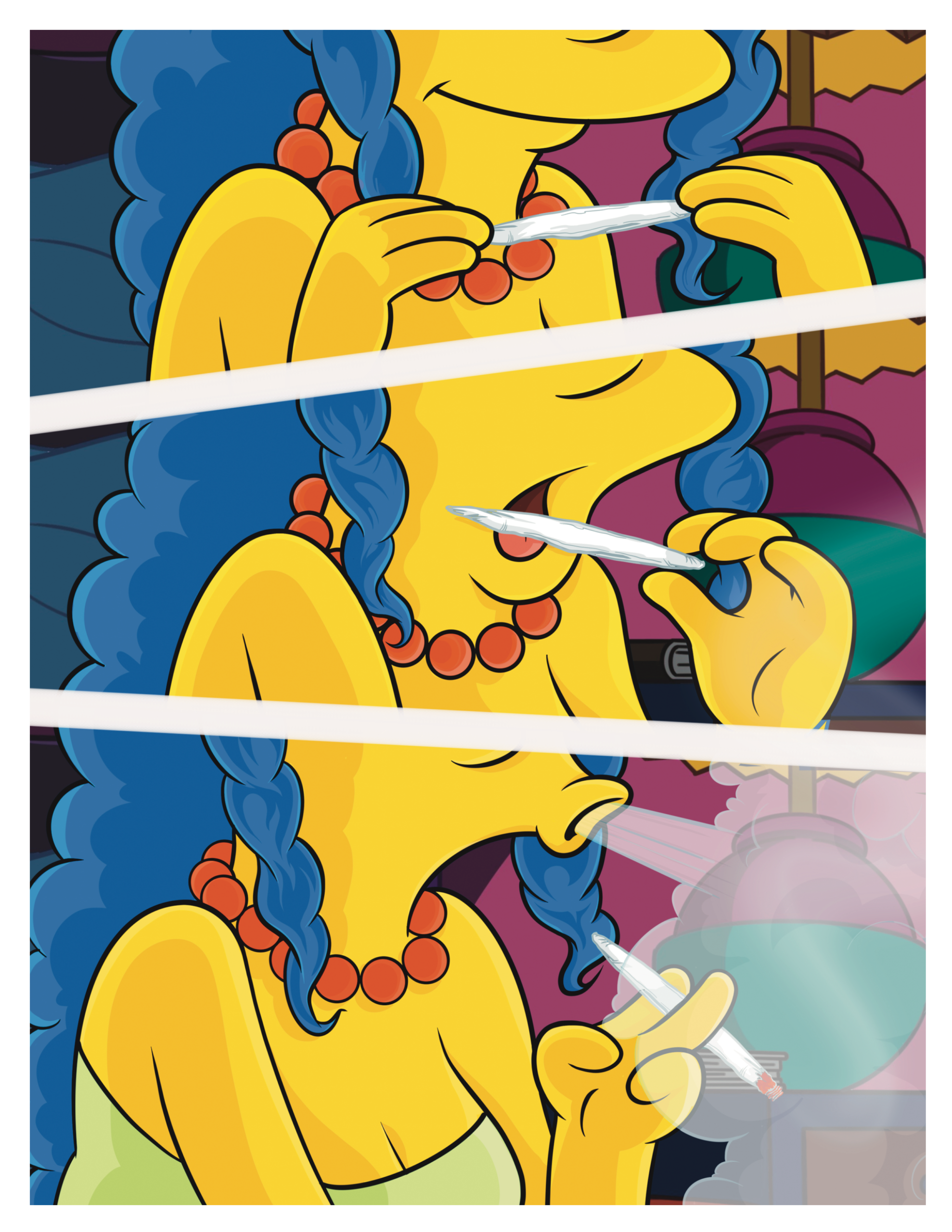 Rollin Marge - Signed Print
